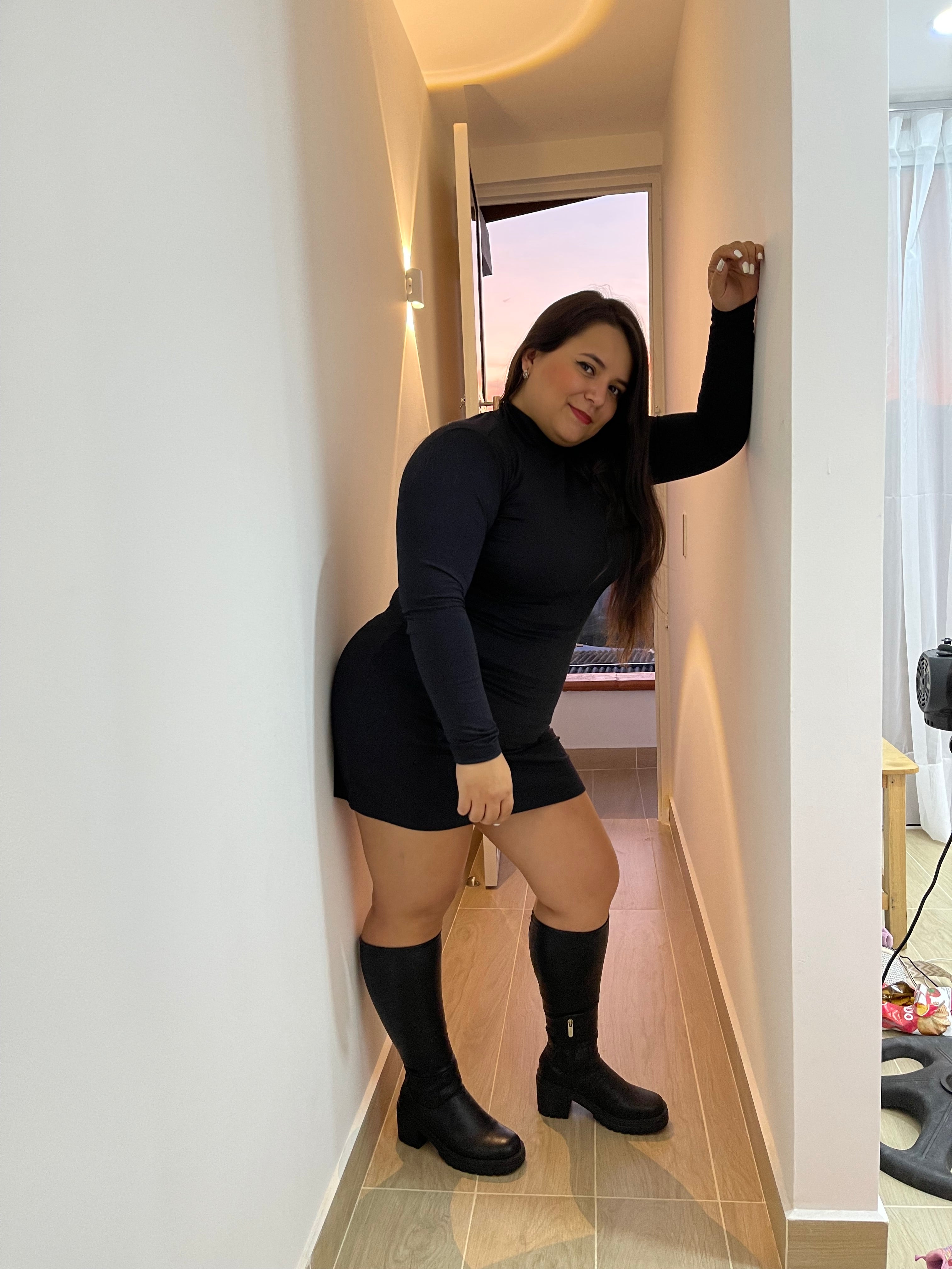 VESTIDO CUELLO Tortuga